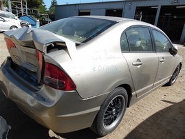 2007 Honda Civic LX Gold Sedan 1.8L Vtec AT #A24896